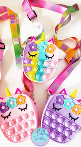 Unicorn Popit Crossbody Bag