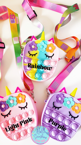 Unicorn Popit Crossbody Bag