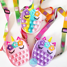 Load image into Gallery viewer, Unicorn Popit Crossbody Bag

