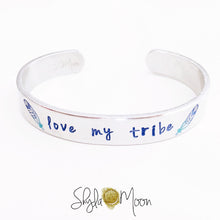 Load image into Gallery viewer, Love My Tribe (Medium Cuff)

